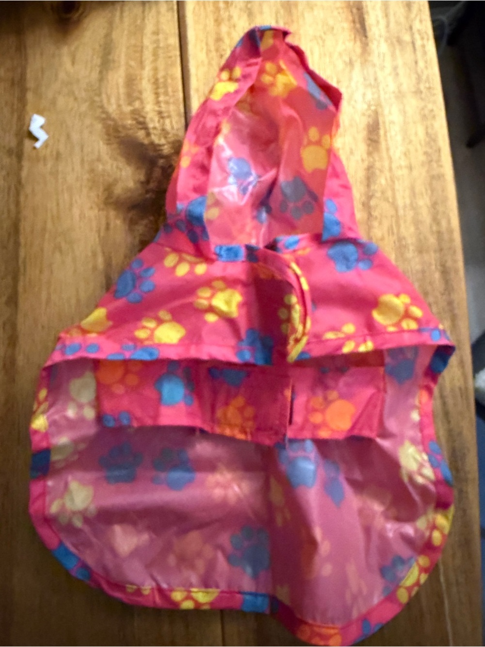 Top Paw Pink Jacket with Blue Paw Accents
